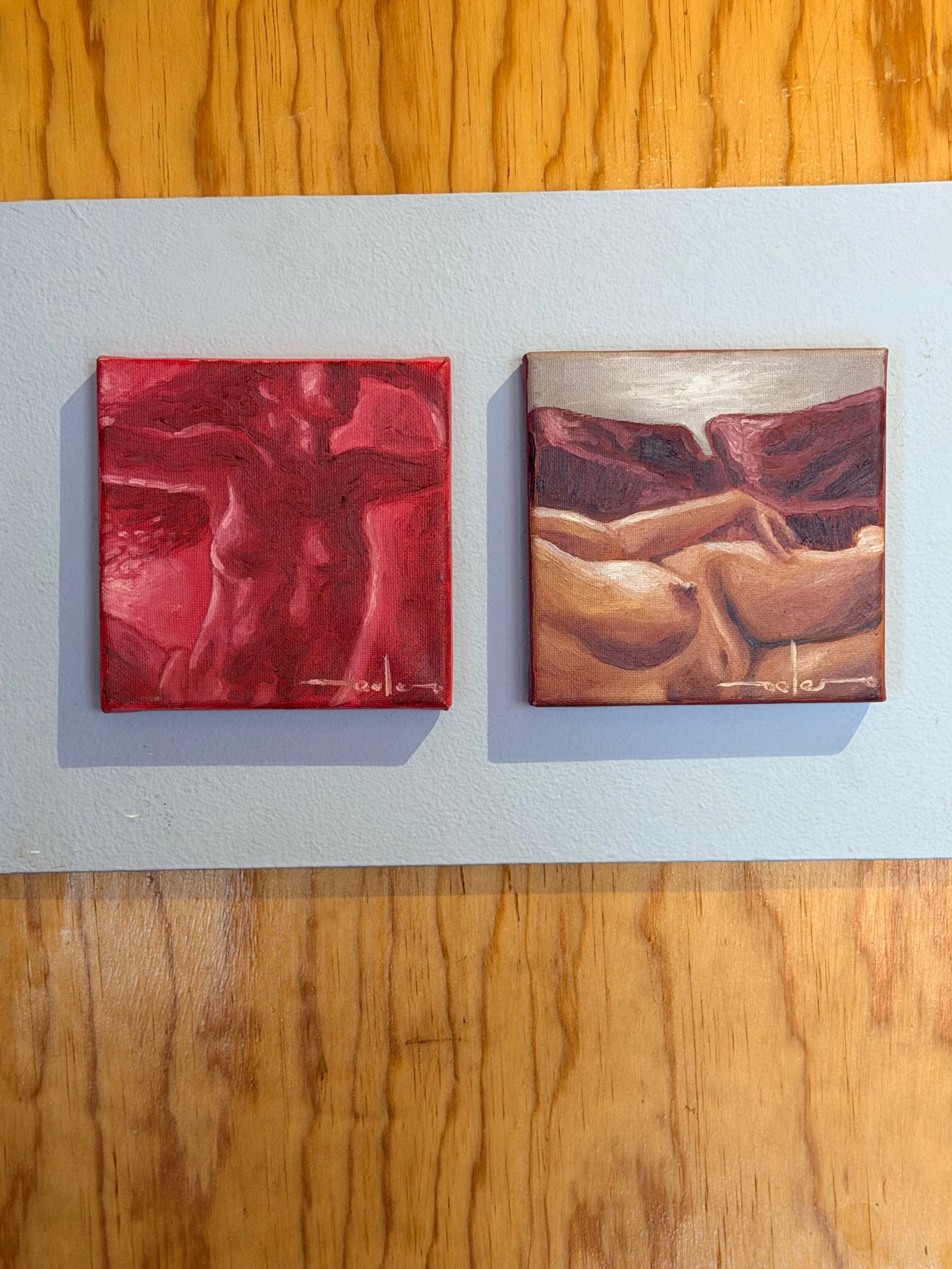 Desnudo 1 y 2